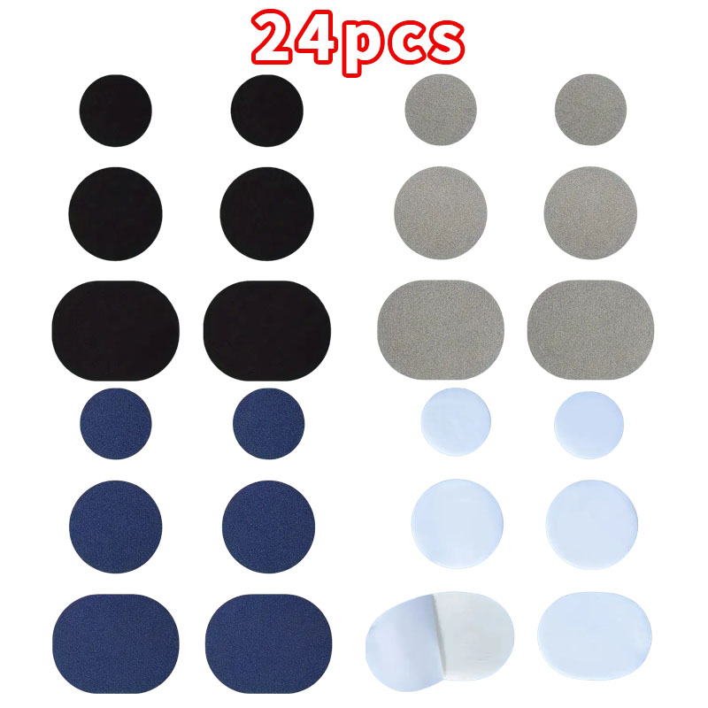 Sneaker Shoe Care Kit - 24 Parches Autoadhesivos para Reparación de