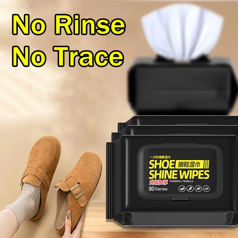 Sneaker Shoe Care Kit - Toallitas Limpiadoras de Zapatos Portátiles Sin