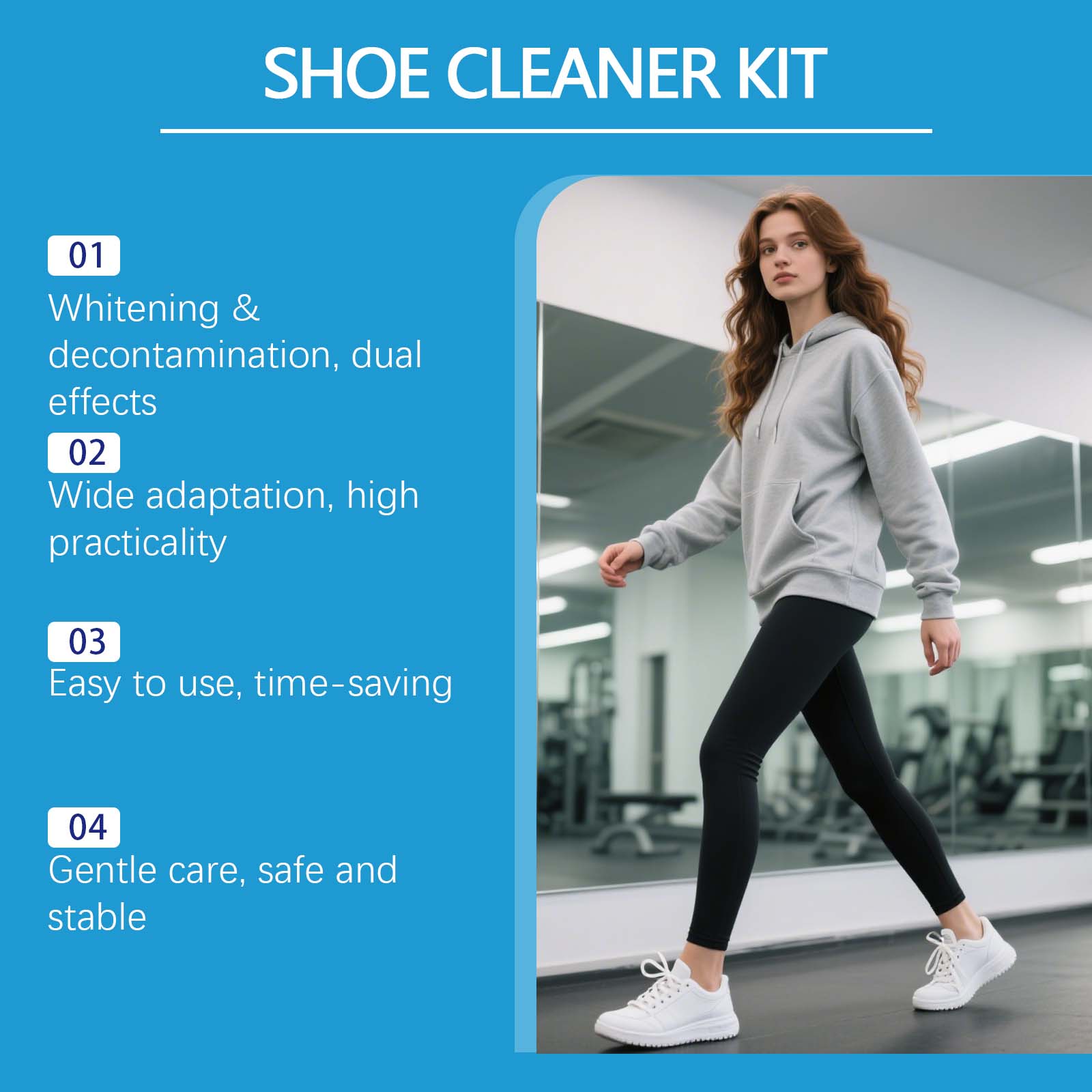 Kit de gel blanqueador para za - Sneaker Care Whitener reseña y precio