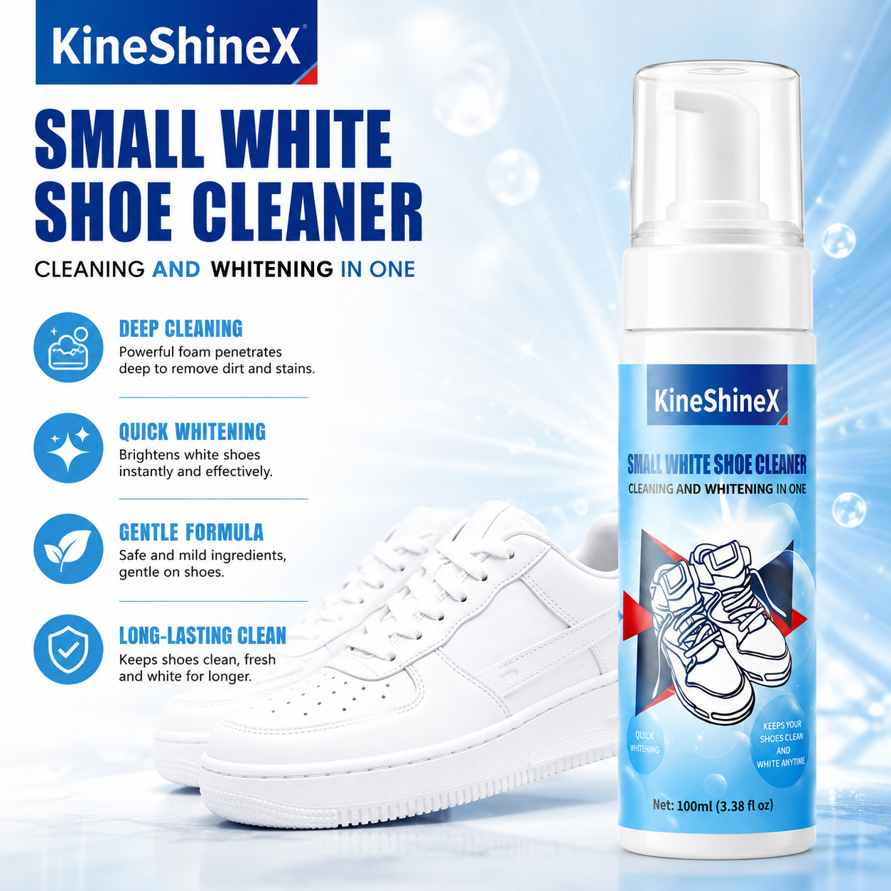 Kits de Limpieza de Zapatos Gi - Sneaker Shoe Care Kit reseña y precio